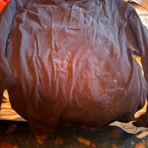 Men's Black hane’s beefy Shirt